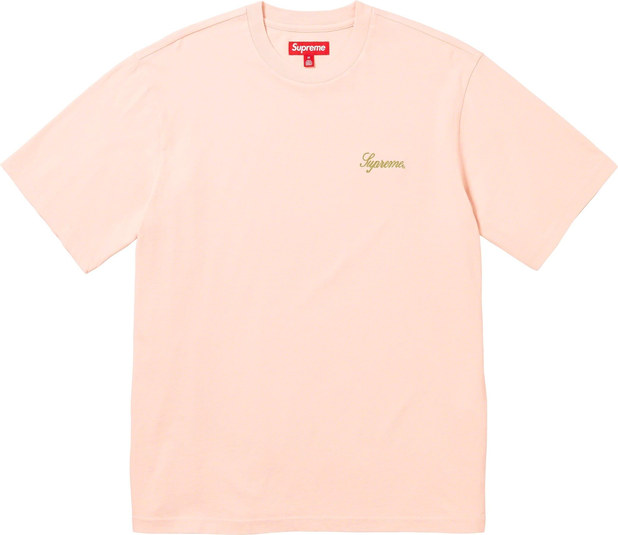 Washed Script S/S Top view 24